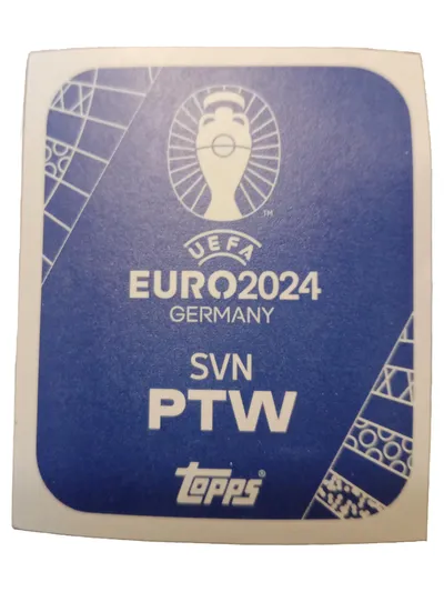Topps UEFA EURO 2024 Sticker Slowenien Slowakei SVN PTW SVK Sammelkarte