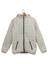 BARBARA BECKER Damen Steppjacke Gr. 36/S Beige Kapuze Casual Outdoor 1