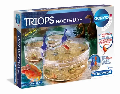 Clementoni Galileo Science Triops Maxi de Luxe Experimentierkasten ab 8 Jahre