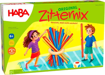 HABA Original Zitterix Geschicklichkeitsspiel für Kinder ab 6 Jahre NEU