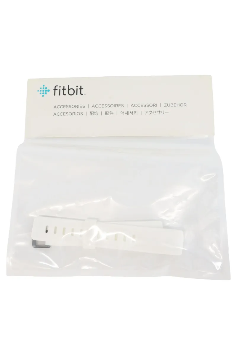 FITBIT Smartwatch Armband Weiß Silikon 1.5cm Ersatzarmband 1