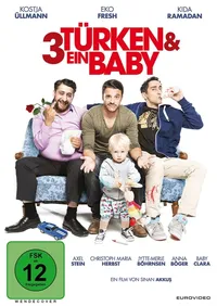 3 Türken & ein Baby DVD Komödie Kostja Ullmann Eko Fresh Kida Ramadan EuroVideo 1