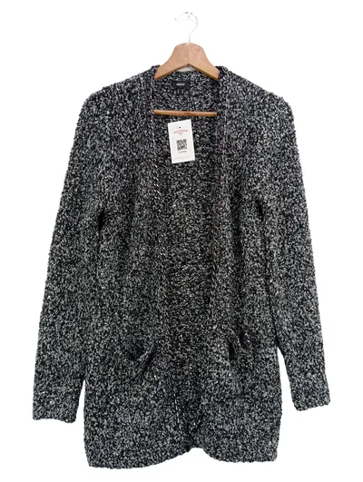 MEXX Damen Strickjacke Mehrfarbig 34/XS Casual Pailletten
