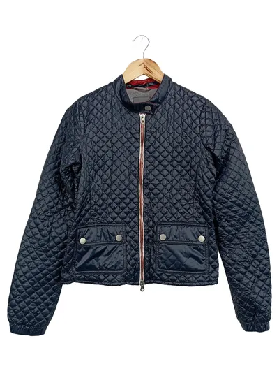DUVETICA Damen Steppjacke Gr. 40 Blau Casual Übergangsjacke