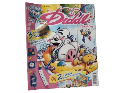 Diddl Magazin Nr. 4/2004 Ferien Total mit Würfel Schlüsselanhänger