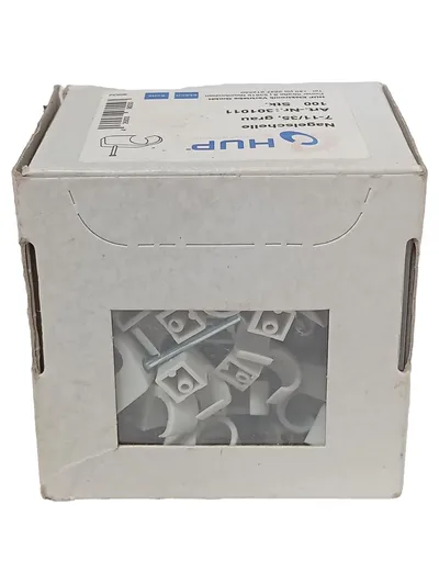 HUP Nagelschelle 7-11/35 grau 100 Stk. Kabelbefestigung Schelle