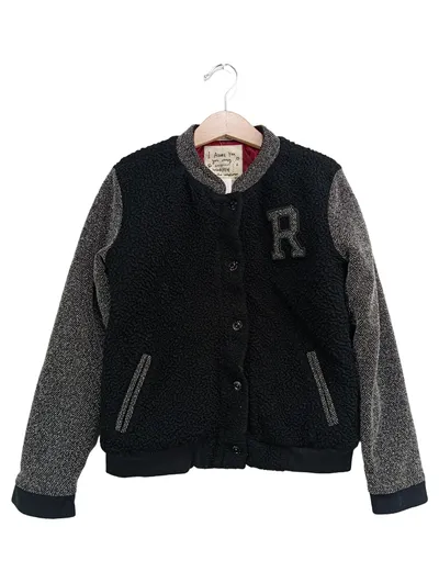 SCOTCH R'BELLE Blouson Kinder Jacke Gr. 128 Schwarz Streetwear Vintage