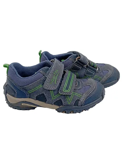 SUPERFIT Kinder Outdoorschuhe Gr. 25 Blau Sportlich Klettverschluss