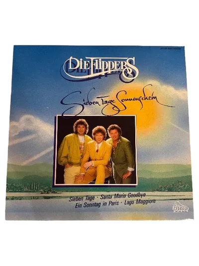 Die Flippers - Sieben Tage Sonnenschein LP Vinyl Schlager Dino Music