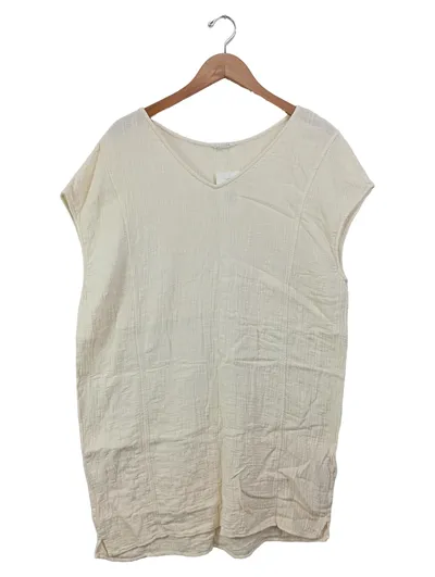 AMERICAN VINTAGE Damen Bluse Baumwolle Beige Gr. 34/XS Casual
