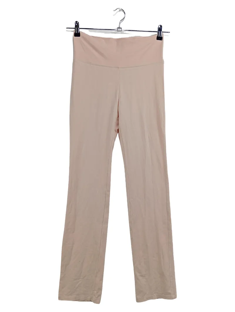 DIMENSIONE DANZA Damen Leggings Gr. 36/S Beige Sportlich Casual 1