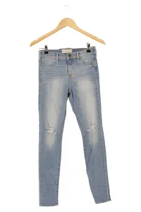 ABERCROMBIE KIDS Jeans Slim Fit Blau Gr. 158 (16 Jahre) Destroyed Casual 1