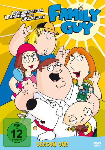 Family Guy Staffel 1 Season One DVD Serie ungeschnitten unzensiert FSK 12