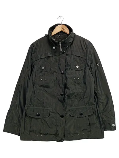 LEBEK Leichte Jacke Damen Gr. 42/XL Schwarz Klassisch Outdoor