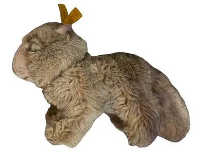 Steiff Plüschtier Hase Kuscheltier Beige Knopf im Ohr 17 cm