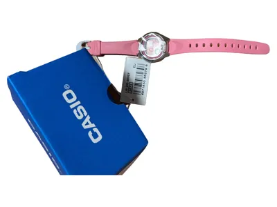 Casio LW-200-4BVEF Damen Armbanduhr Digital Sport Kunststoff Pink 3cm