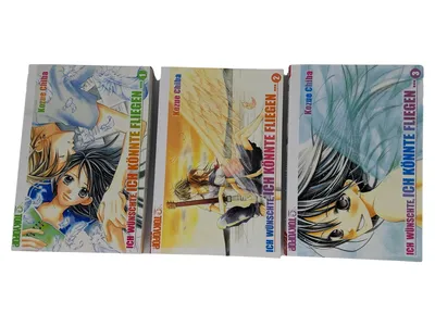 Ich wünschte, ich könnte fliegen Band 1-3 Manga Kozue Chiba Tokyopop
