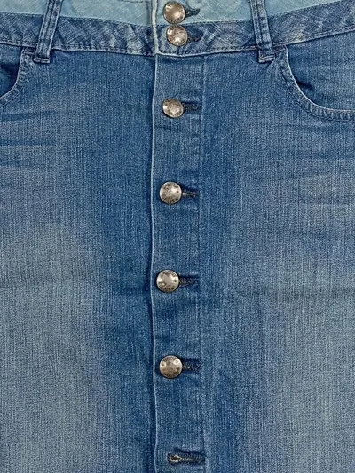 Esprit Jeansrock Damen Gr. 38;M Blau Casual