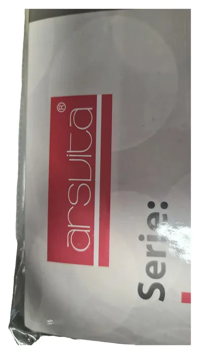 arsuita Isa Vorhang Schlaufenschal Weiß Gestreift Polyester 140x225 cm