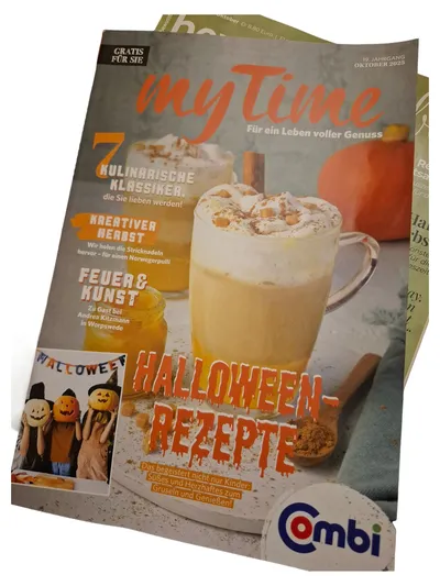 Combi my Time Zeitschrift Halloween Rezepte Kochen Herbst Deko DIY 2025