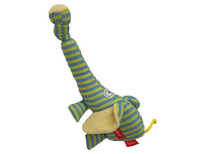 SIGIKID Baby Kuscheltier Elefant Gestreift Mehrfarbig Stofftier Schmusetier