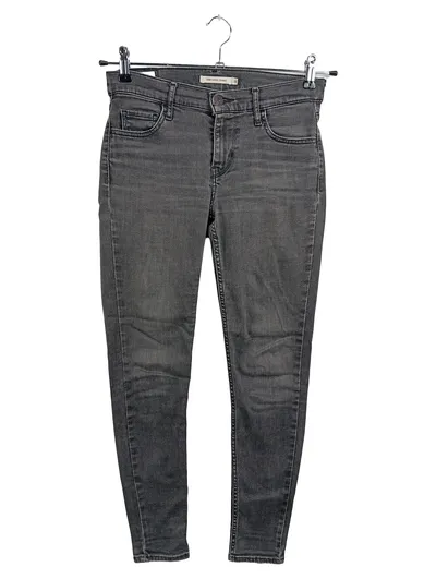 LEVIS Damen Jeans Skinny Fit 710 Super Skinny W26/34/XS Grau Casual