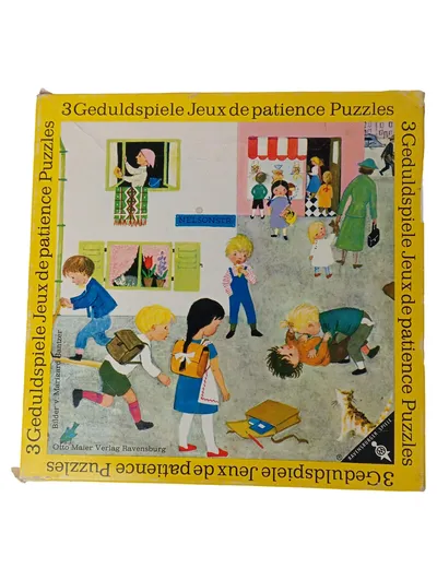 Ravensburger 3 Geduldspiele Jeux de Patience Puzzles Vintage Kinder