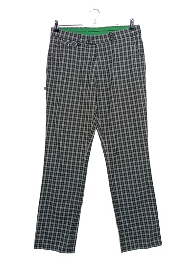 GOLFINO Damen Golfhose W34/42/XL Grau Kariert Sportlich