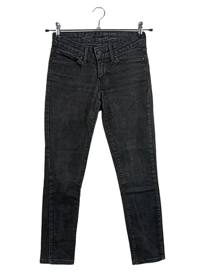 LEVIS Damen Jeans Skinny Fit W27/36/S Grau Demi Curve Stretch Denim