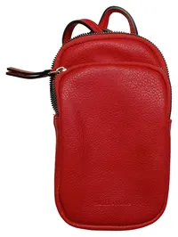 Emily & Noah Handytasche Umhängetasche Rot Leder Crossbody Mini Bag 1
