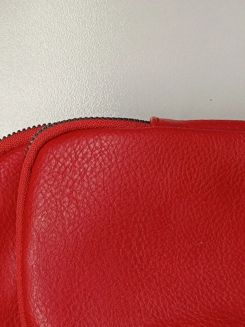 Emily & Noah Handytasche Umhängetasche Rot Leder Crossbody Mini Bag 5