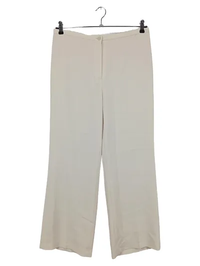 BASLER Damen Anzughose Gr. 42 XL Beige Elegant Business Triacetat