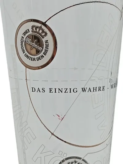 Warsteiner Bierglas Tulpe 0,3L Goldrand Eine Königin unter den Bieren