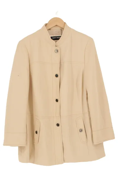 GERRY WEBER EDITION Reitjacke Damen 46/XL Beige Klassisch Elegant