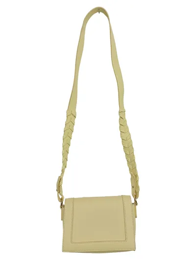 JENNYFAIRY Damen Umhängetasche Gelb Elegant Klassisch Flap Bag