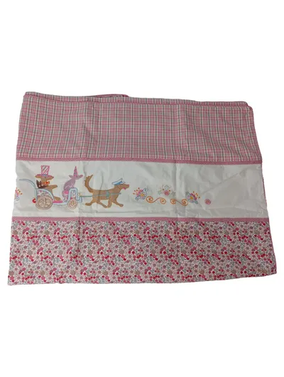 Room Seven Kinder Bettwäsche 100x140 cm Mehrfarbig Fantasie Blumen Baumwolle