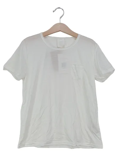 CALIDA Kinder T-Shirt Gr. 116/122 Weiß Basic Klassisch