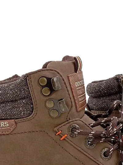 Dockers by Gerli Herren Stiefel Boots Braun Gr. 41 Outdoor Schnürung