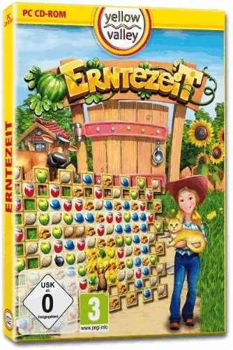 Yellow Valley Erntezeit PC Spiel 3-Gewinnt Farm Simulation Gedächtnis Deutsch