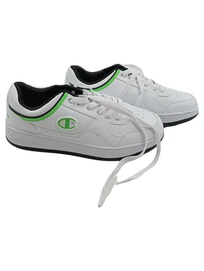 Champion Kinder Sneaker low Weiß Grün Gr. 37.5 Sportlich Casual