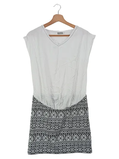 VERTBAUDET Umstandskleid Damen 36/S Mehrfarbig Casual Vintage Grafisch