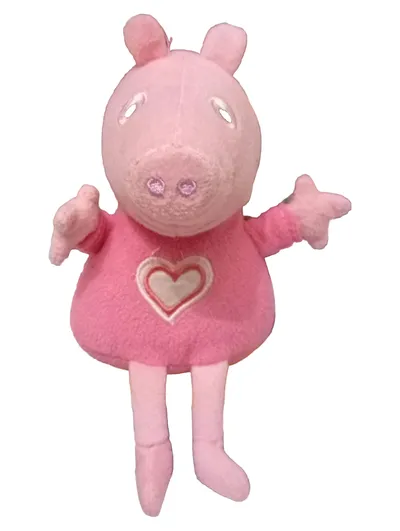 PMS Schwein mit Herz Baby Kuscheltier Plüschtier Rosa 20cm
