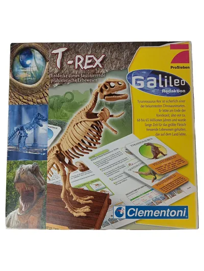 CLEMENTONI T-Rex Lernspiel Dinosaurier Wissenschaft Kinder ab 8 Jahre