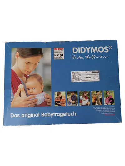 DIDYMOS Tragetuch Quarzit Blau Baumwolle Babytragetuch
