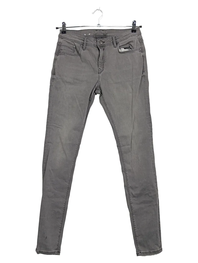 edc by Esprit Damen Jeans Skinny Grau W31/L33 Stretch Casual 1