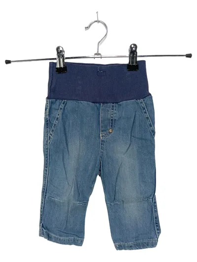 EAT ANTS BY SANETTA Jeans Regular Fit Kinder Blau Gr. 68 Rippstrick