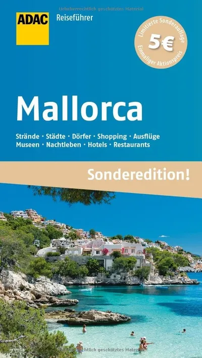 ADAC Reiseführer Mallorca Taschenbuch - Strände Städte Dörfer Ausflüge Hotels