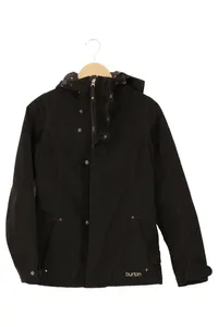 BURTON Damen Outdoorjacke Schwarz Gr. 34/XS Sportlich Kapuze 1