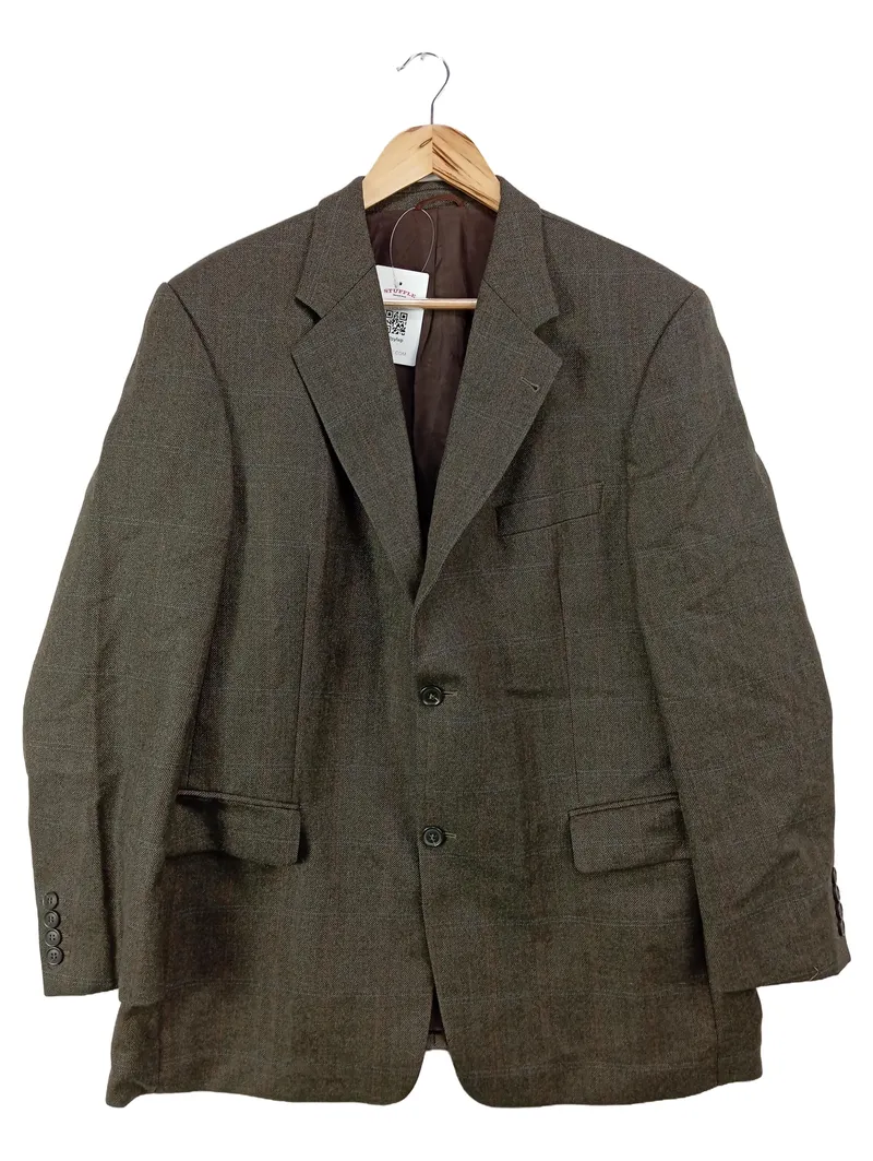 BARUTTI Herren Sakko Gr. 44/M Braun Klassisch Business Blazer Jackett 1