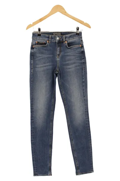 DRYKORN Damen Jeans Slim Fit Gr. 34/XS Blau Casual Denim Hose